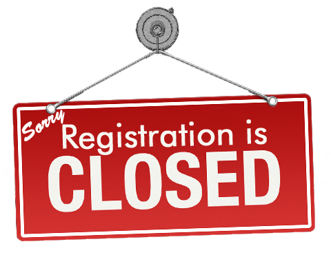 Tutorial registration is now closed!