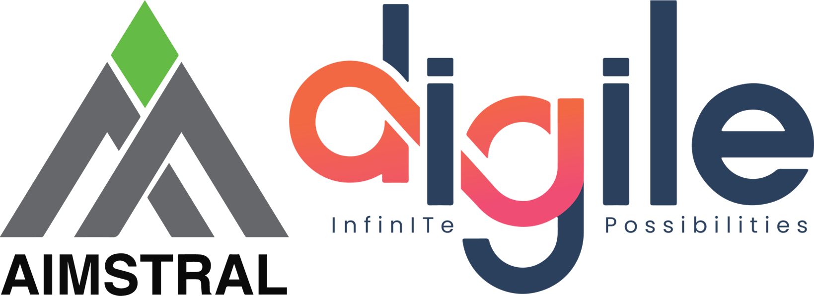 Aimstral and Digile logo