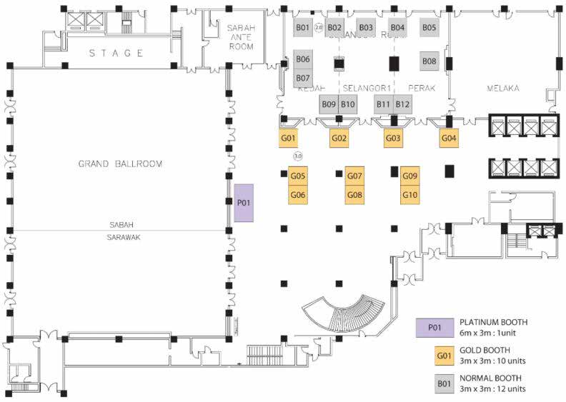 booth layout